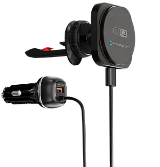 شارژر فندکی Powerology Nexara Smart Car Charger